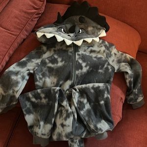 Dinosaur Pajama or halloween costume Onesie